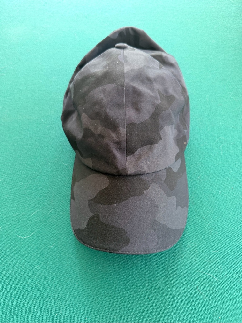 lululemon athletica Black Camouflage Jogging Cap